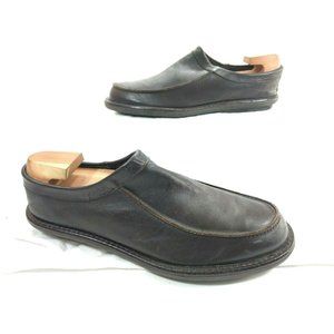 J.Crew Men's Moc Toe Dark Brown Leather Loafers 10